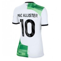 Dres Liverpool Alexis Mac Allister #10 Preč pre Ženy 2023-24 Krátky Rukáv